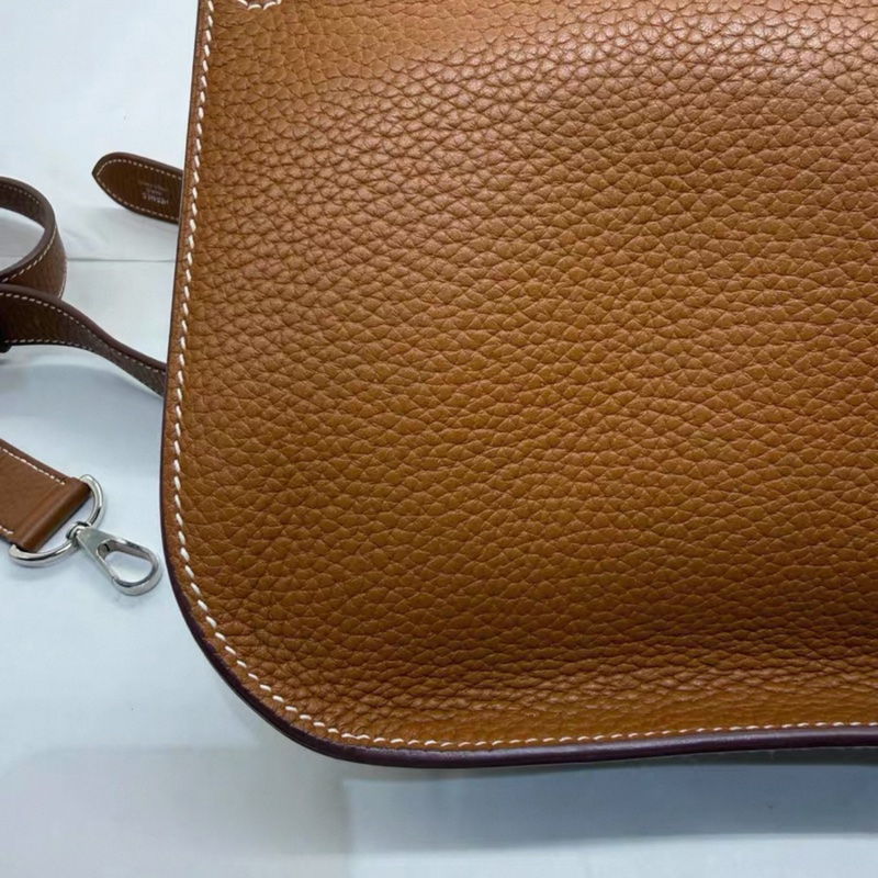 Hermes 金棕銀扣吉普賽28 T刻 配件：肩帶-6