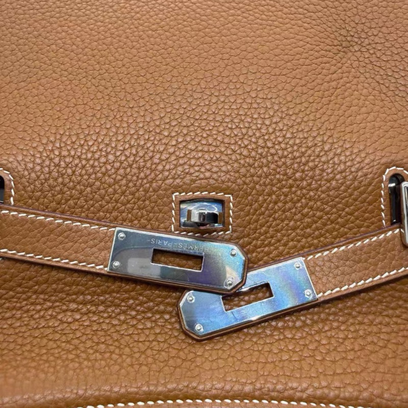 Hermes 金棕銀扣吉普賽28 T刻 配件：肩帶-12