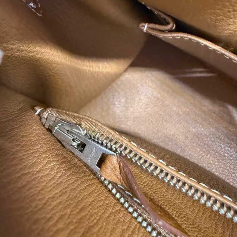 Hermes 金棕銀扣吉普賽28 T刻 配件：肩帶-16