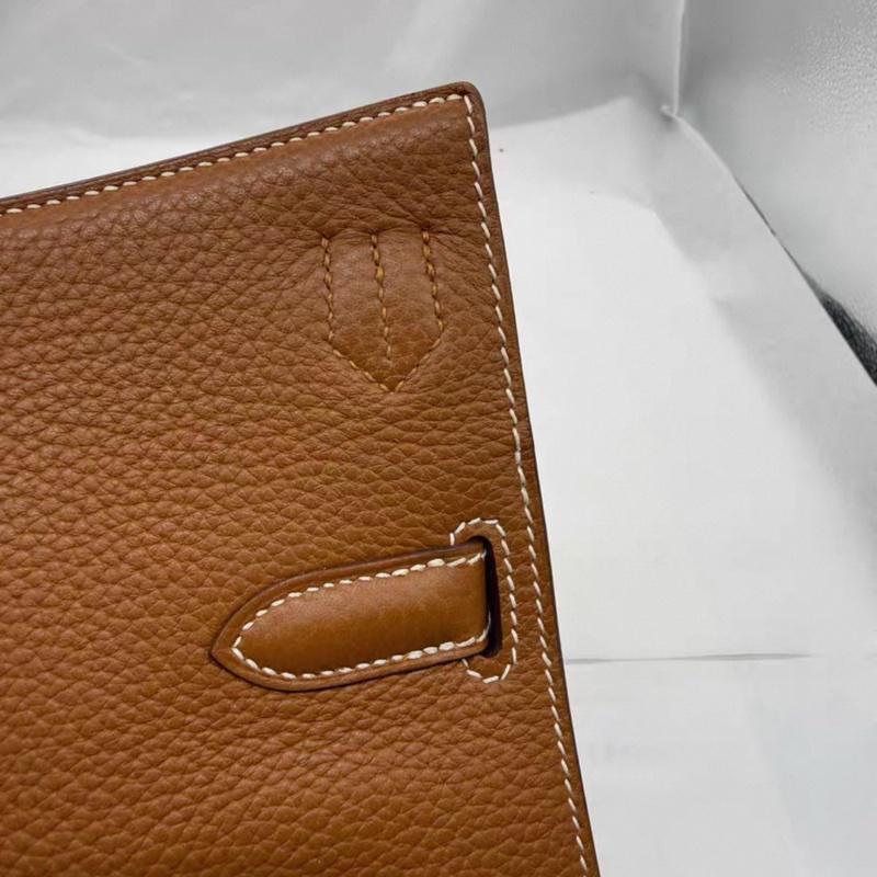 Hermes 金棕銀扣吉普賽28 T刻 配件：肩帶-19