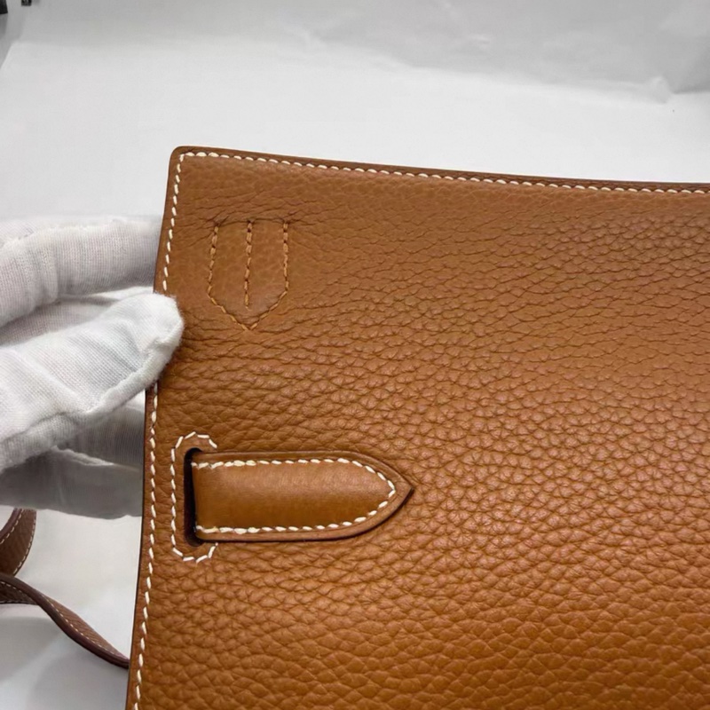 Hermes 金棕銀扣吉普賽28 T刻 配件：肩帶-21