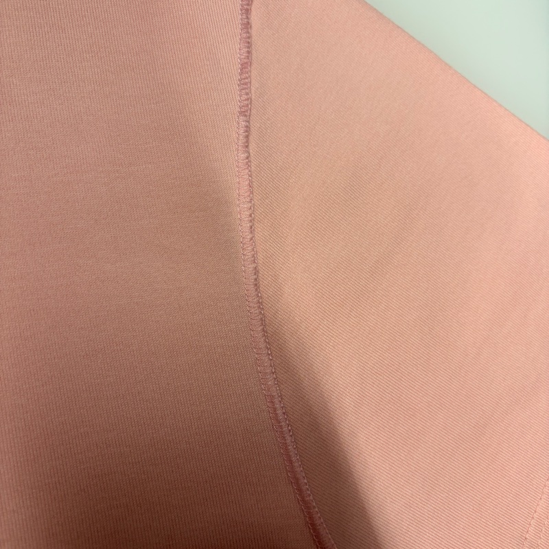 LV路易威登 LOUIS VUITTON 95新浮雕LOGO粉色XS 短袖T恤-14