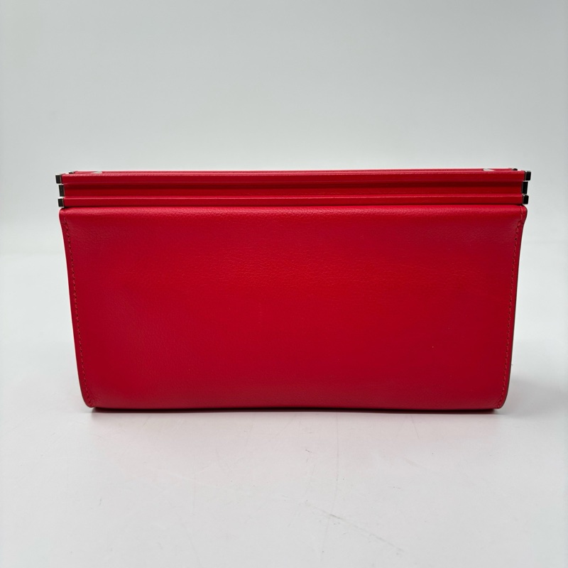 Hermes愛馬仕Clic-H21 國旗紅銀扣 Ec皮-4