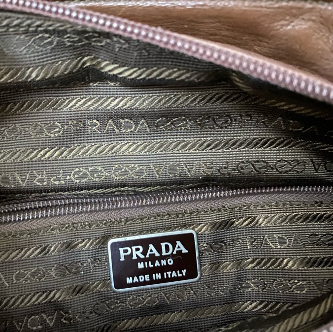 Prada 全皮手提袋-10