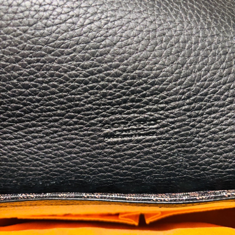 Goyard男士黑色斜跨包-4