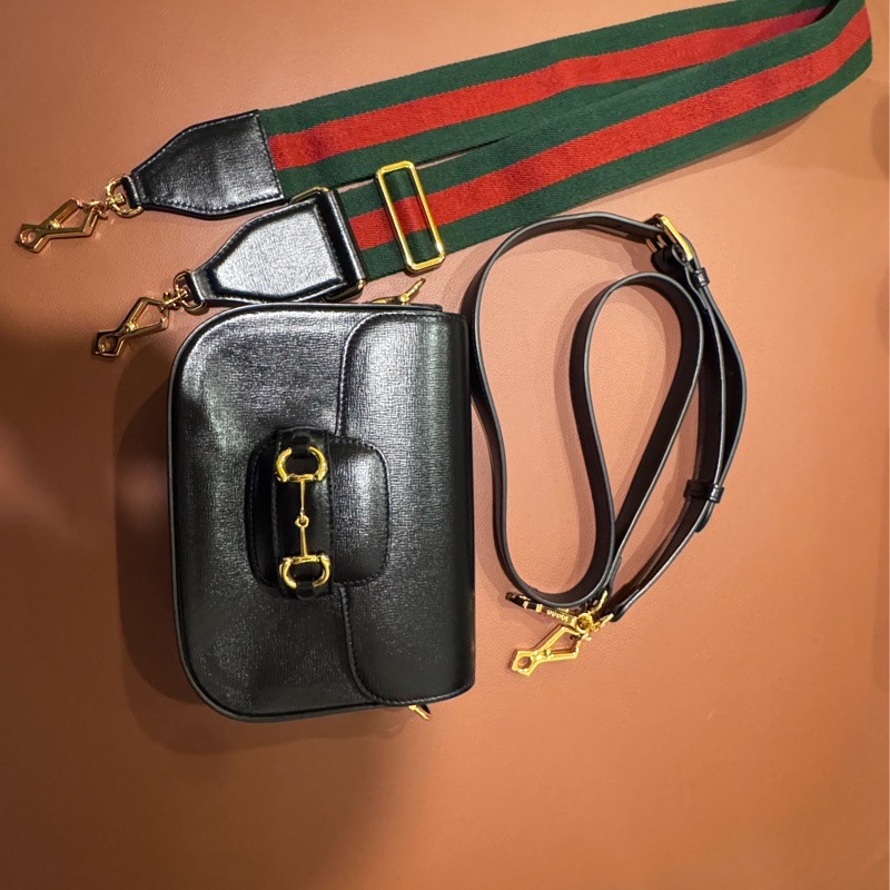 Gucci 1955 horsebit mini black-11