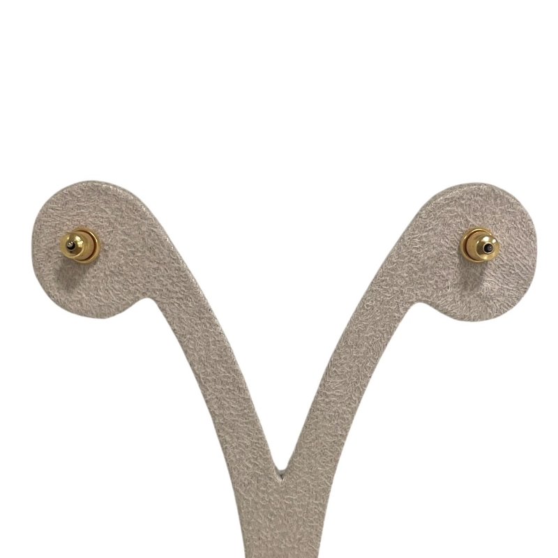 DIOR 迪奧 CD造型耳環 合金 金色-1