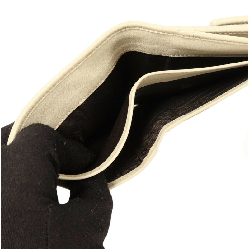 GUCCI 牛皮皮革Wallet金扣錢包-6