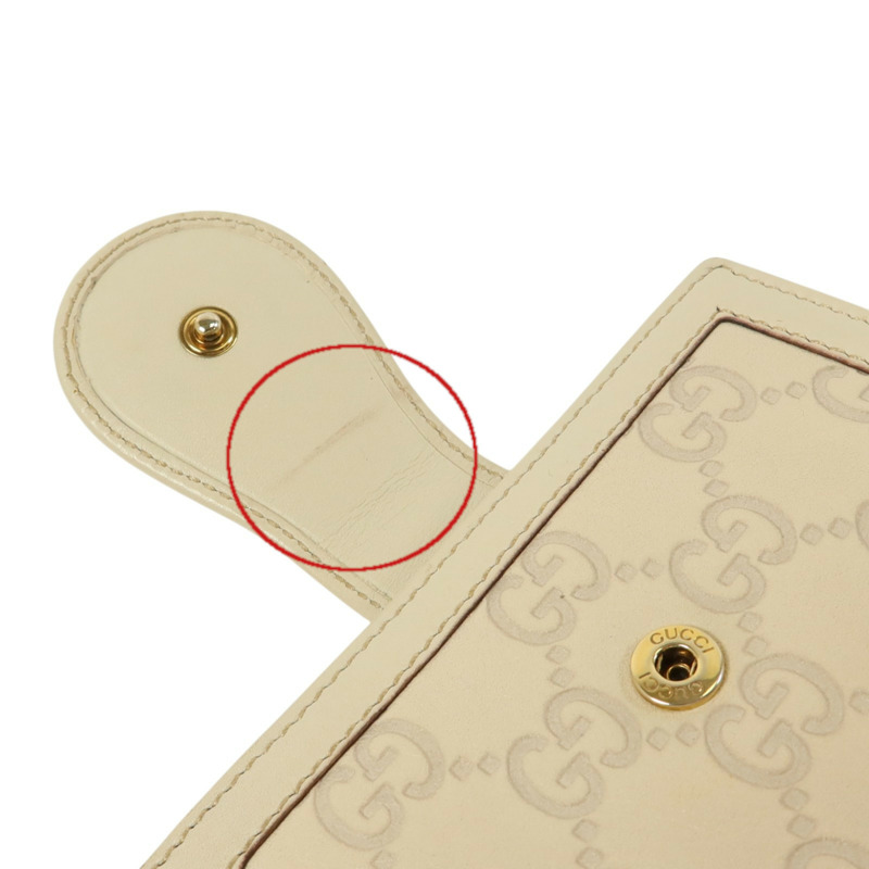 GUCCI 牛皮皮革Wallet金扣錢包-18