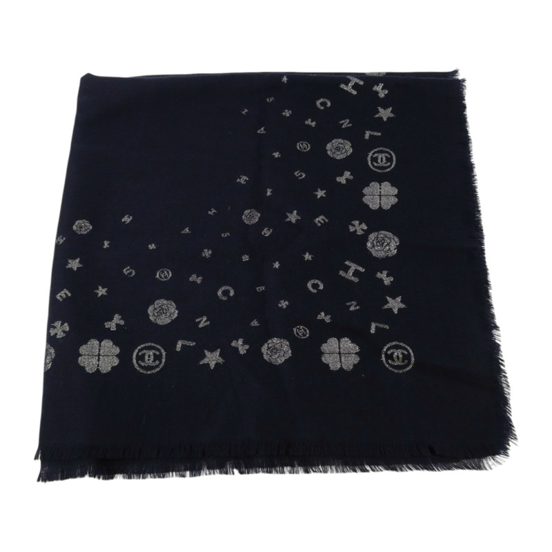 CHANEL 絲質/羊絨/嫘縈Scarf圍巾-3