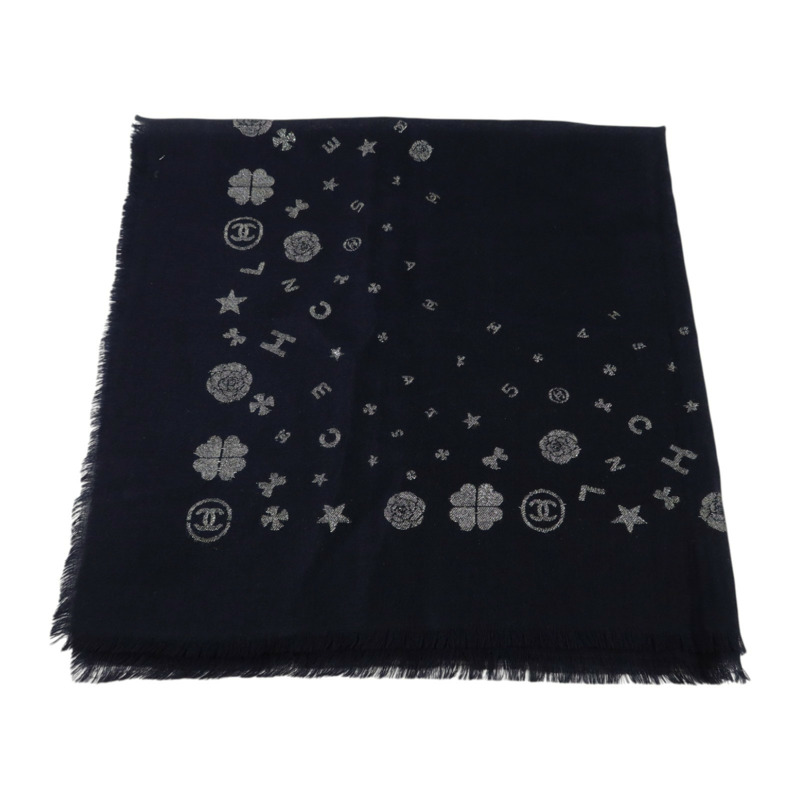 CHANEL 絲質/羊絨/嫘縈Scarf圍巾-4