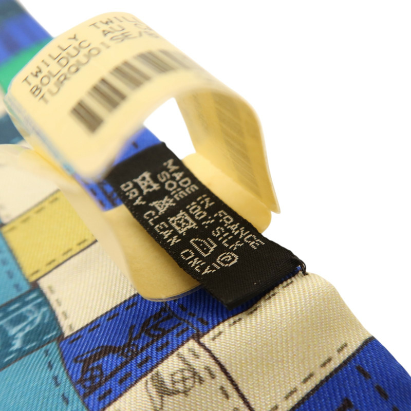 HERMES 絲質Twilly絲巾-6