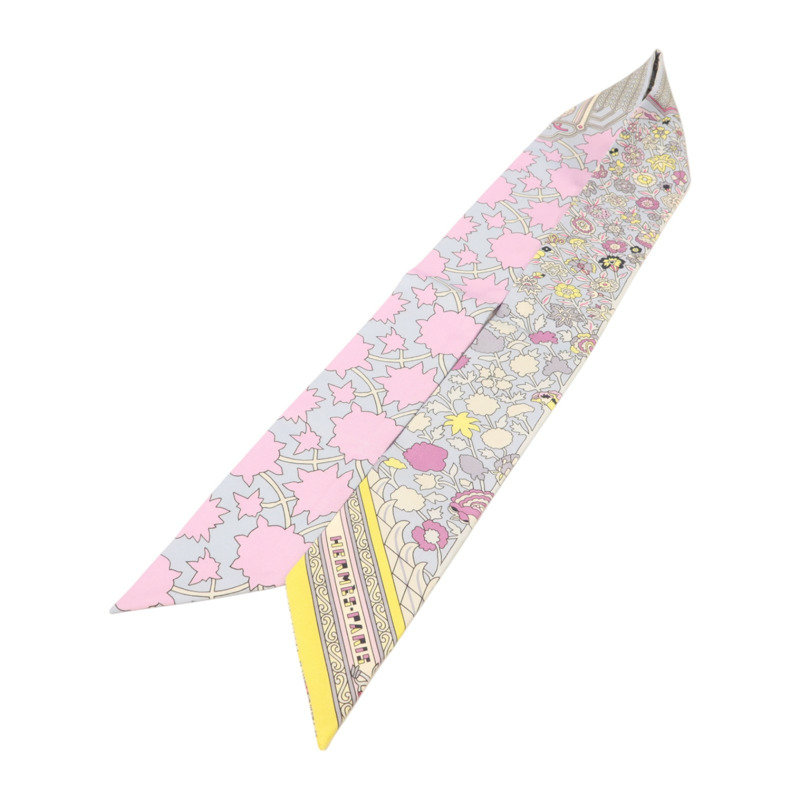 HERMES 絲質Twilly絲巾-2