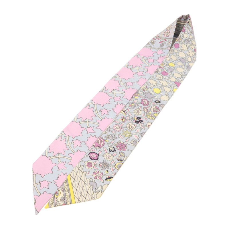 HERMES 絲質Twilly絲巾-3