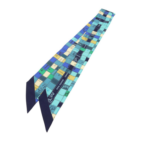 HERMES 絲質Twilly絲巾