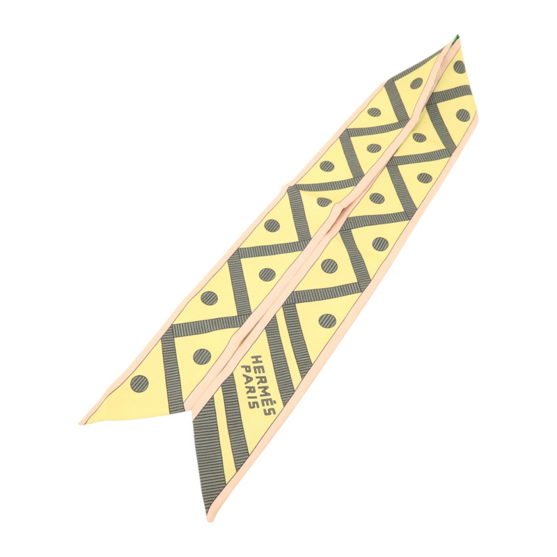 HERMES 絲質Twilly絲巾-2