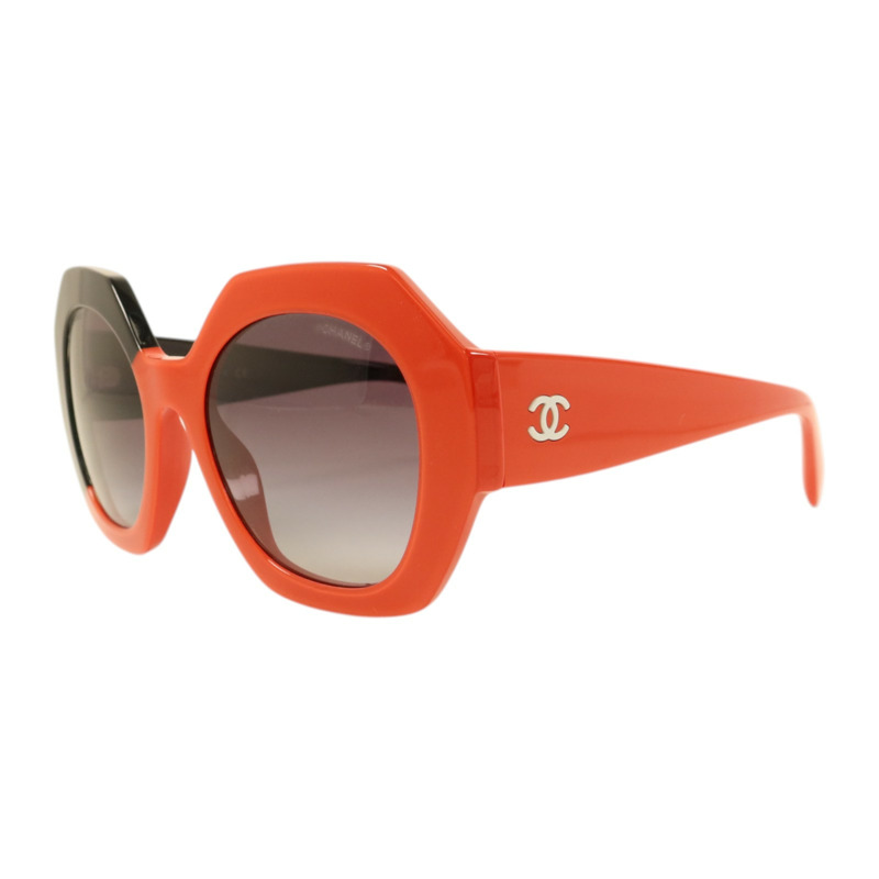 CHANEL PVC Round Sunglass太陽眼鏡-1
