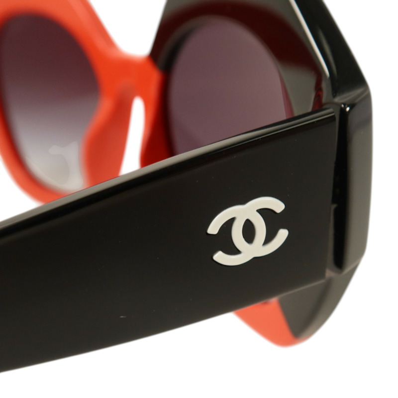 CHANEL PVC Round Sunglass太陽眼鏡-5