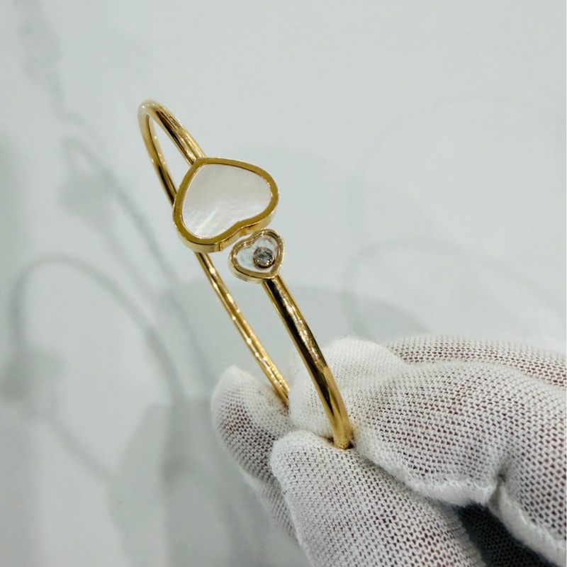 蕭邦/Chopard Happy Hearts 857482-5620    18K玫瑰金 XS|S-1