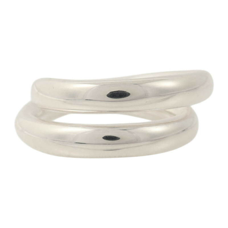 HERMES 925純銀Vertige Ring戒指Hermes#52/US#5.5-1