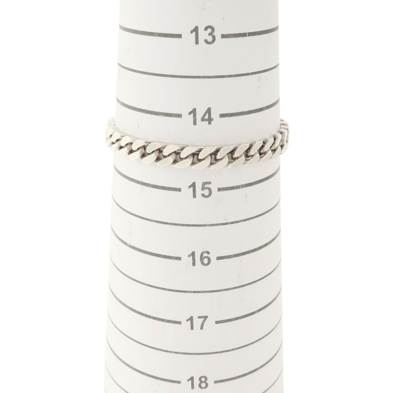 HERMES 925純銀Kelly Gourmette Bracelet SH銀扣手鏈-8