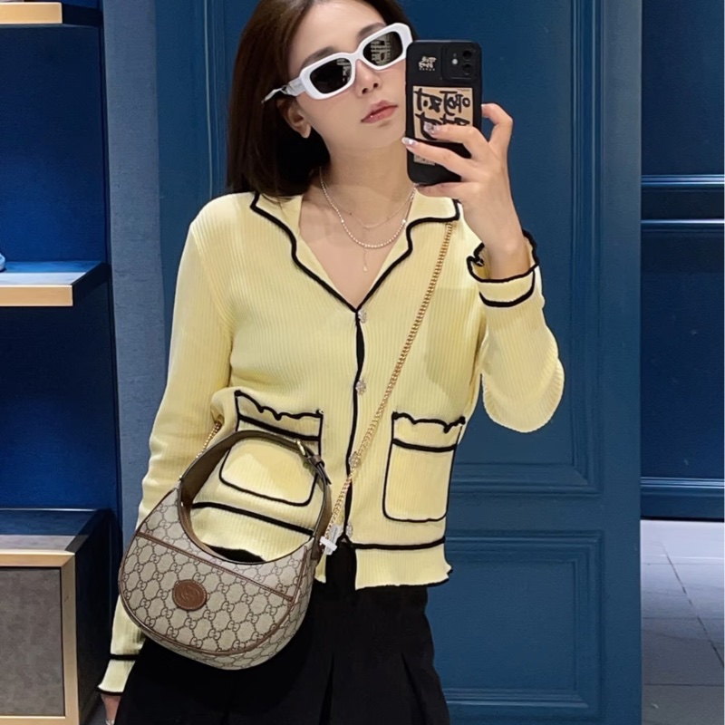 🌋GUCCI古馳月亮包手提單肩斜挎包老花半月Ophidia 🌋-17