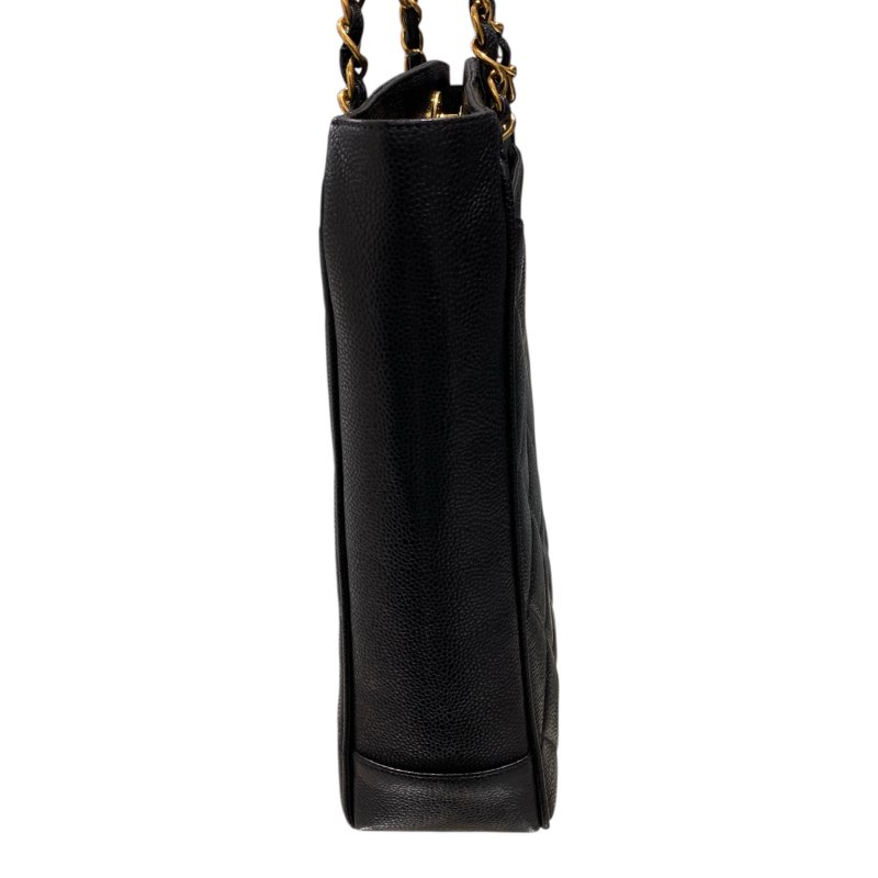 CHANEL 香奈兒 鍊條托特包 黑色-3