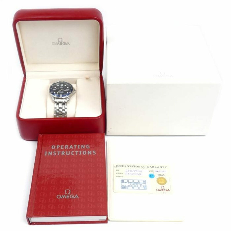 歐米茄海馬系列專業300公尺潛水錶，電池驅動，型號2541.80，男士款-8