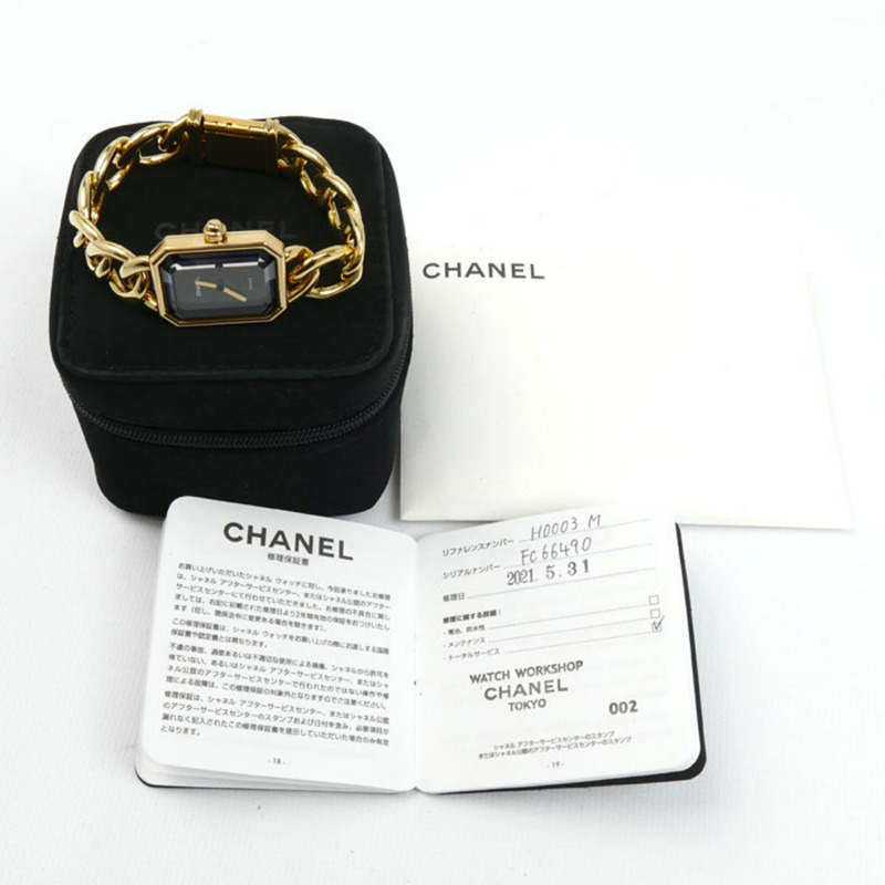 香奈兒 Premiere Au750 女士腕錶,電池驅動,型號 H0003 M,重量 75.5 克-8