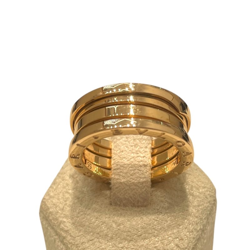 BVLGARI 寶格麗 B.ZERO1 三層戒指 K18PG #55-0