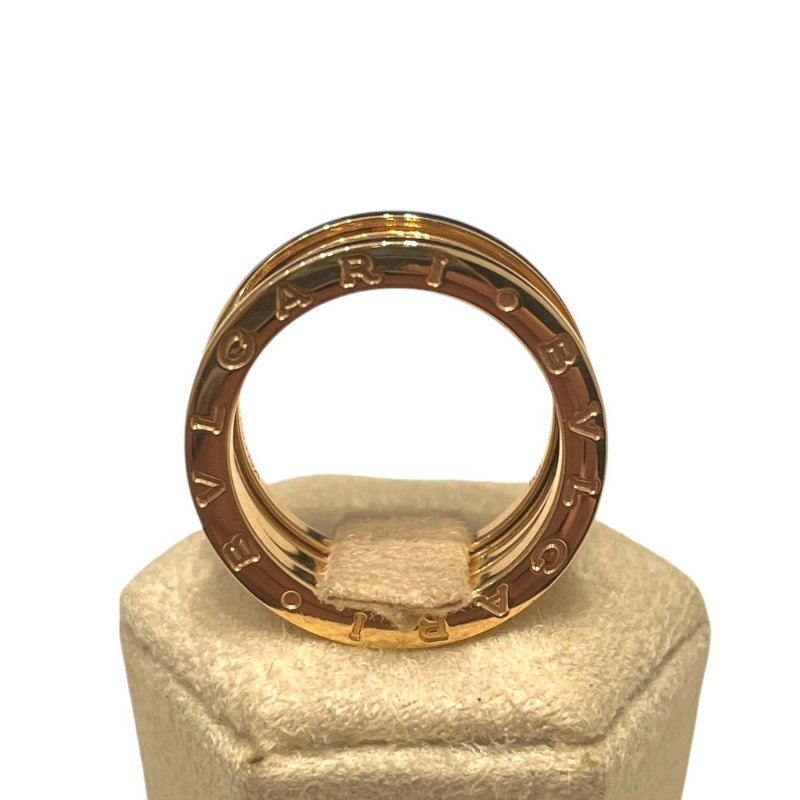 BVLGARI 寶格麗 B.ZERO1 三層戒指 K18PG #55-4