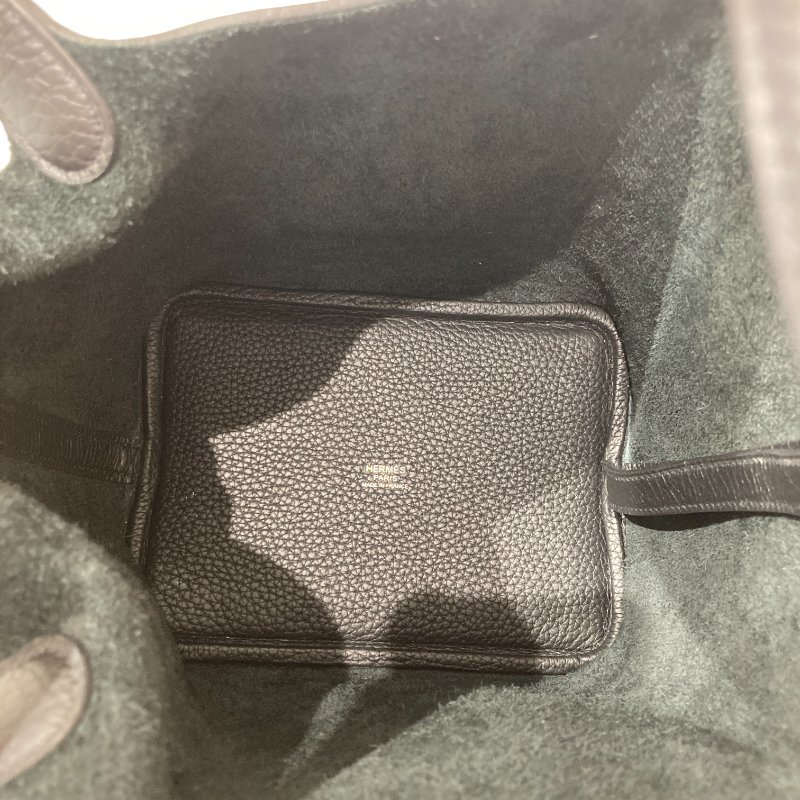 HERMES 愛馬仕 PICOTIN 18 黑色-10