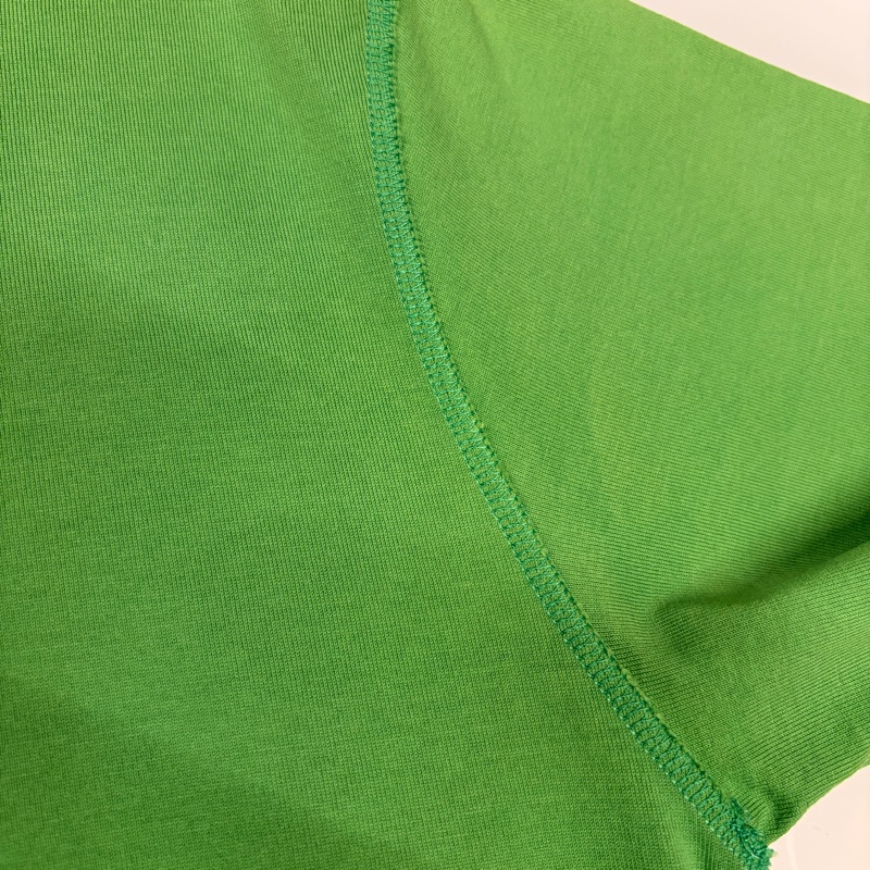 LV路易威登 LOUIS VUITTON 95新浮雕LOGO綠色S 短袖T恤-15