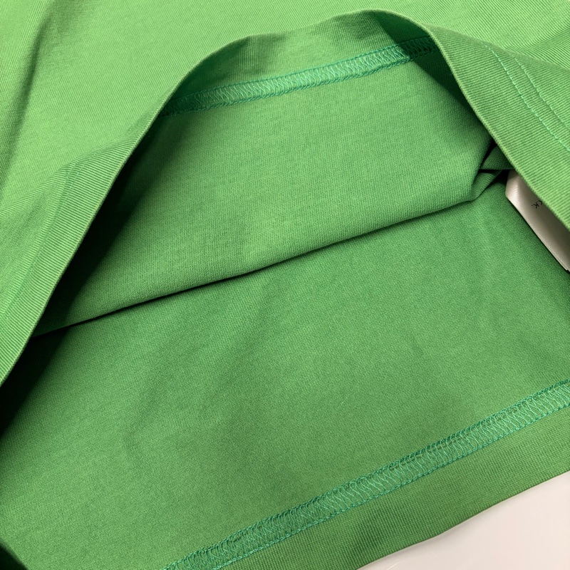 LV路易威登 LOUIS VUITTON 95新浮雕LOGO綠色S 短袖T恤-16