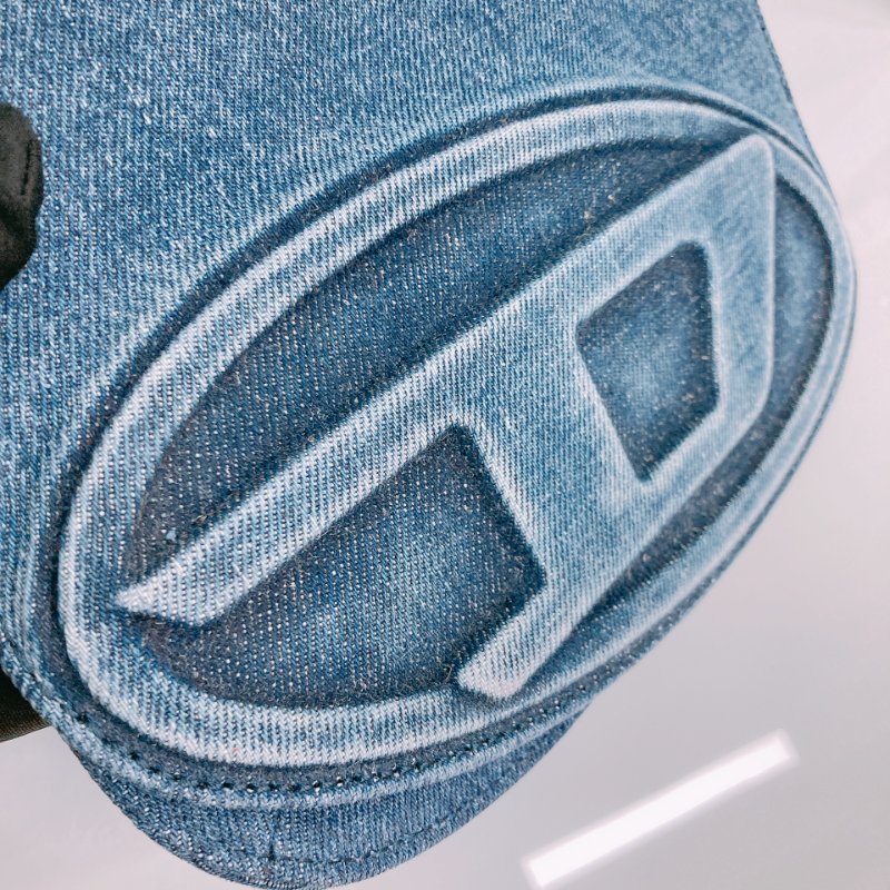 MS0665 Diesel 迪賽兩用包包 1DR Twin Logo Crossbody Bag Denim Blue-5