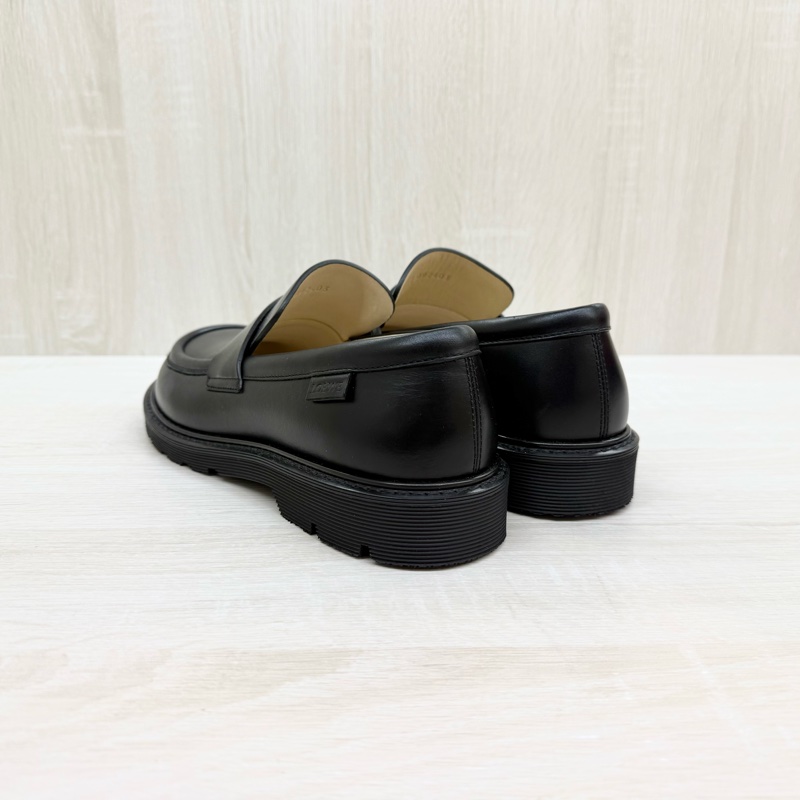 LOEWE黑色牛皮BLAZE樂福鞋-3