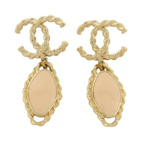 CHANEL 金屬/PVC Earrings耳環