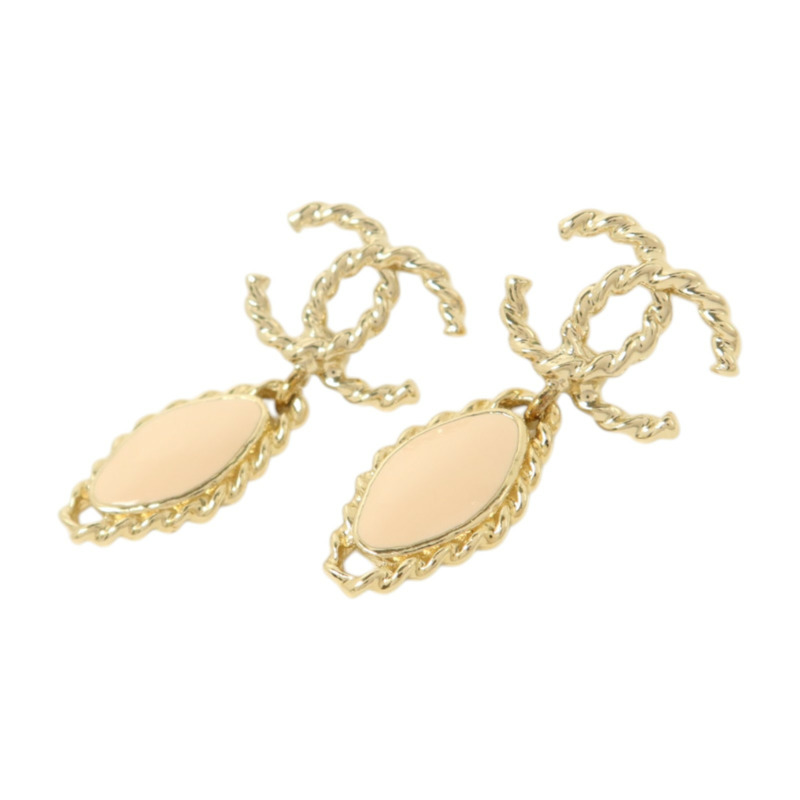 CHANEL 金屬/PVC Earrings耳環-1