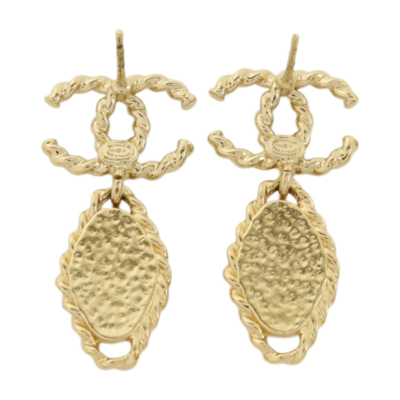 CHANEL 金屬/PVC Earrings耳環-2