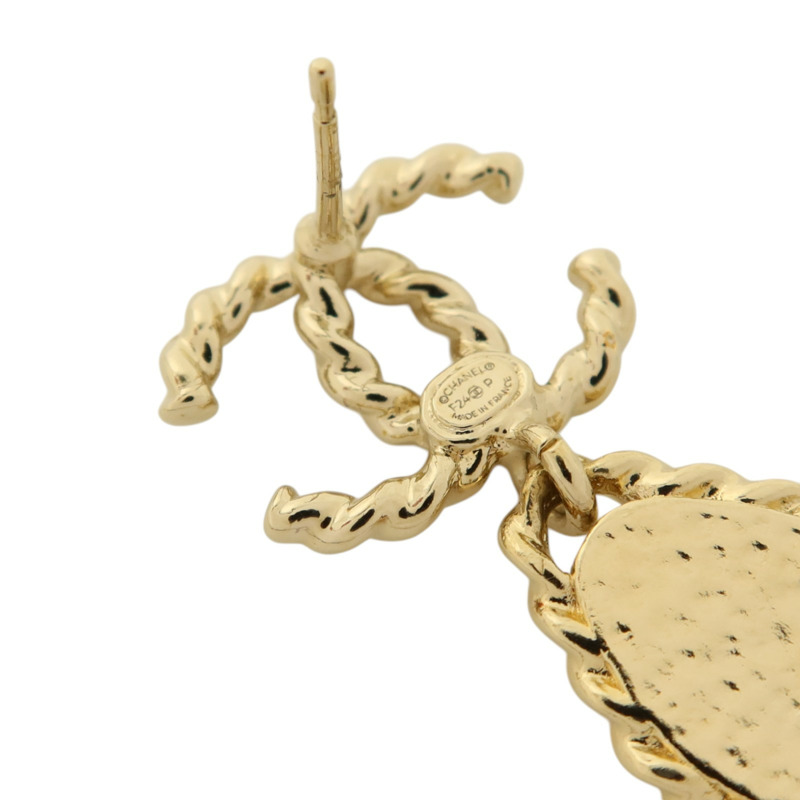 CHANEL 金屬/PVC Earrings耳環-4