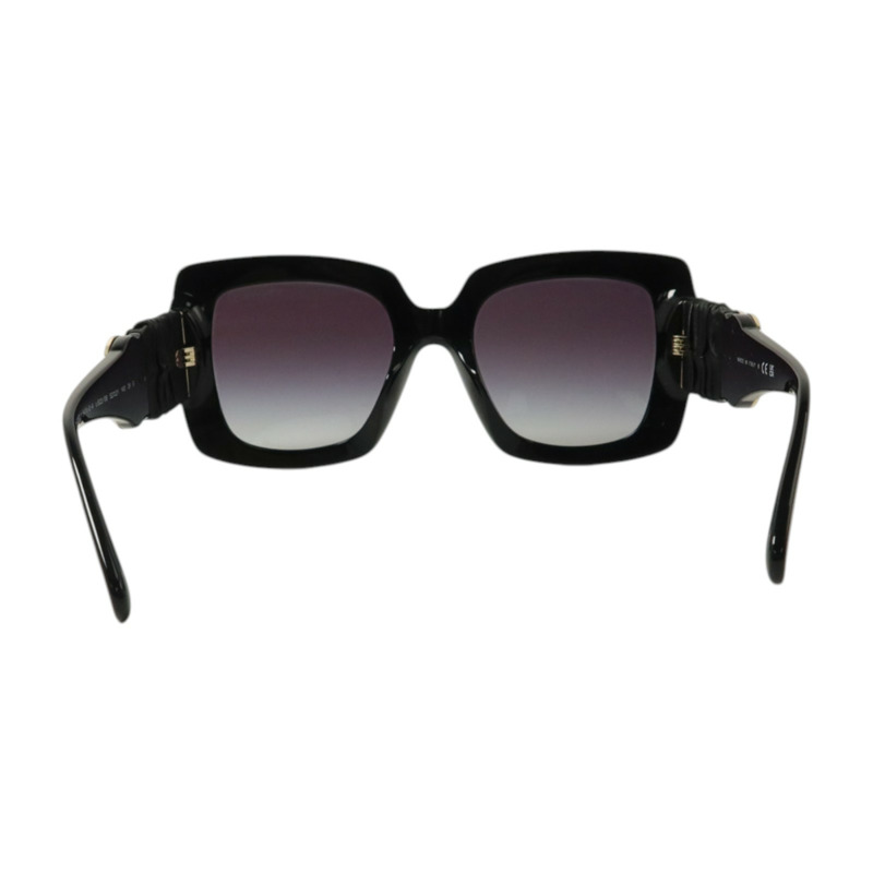 CHANEL PVC/牛皮皮革Square Sunglass太陽眼眼鏡-2