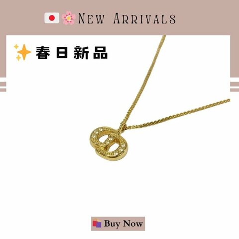 🛍️🎁 26 🔥 4月新品【預訂】💖 🔥💖 ✨Christian Dior CD 金色水鑽頸鏈 Necklace Dior 閃石頸鏈 Dior 頸鏈