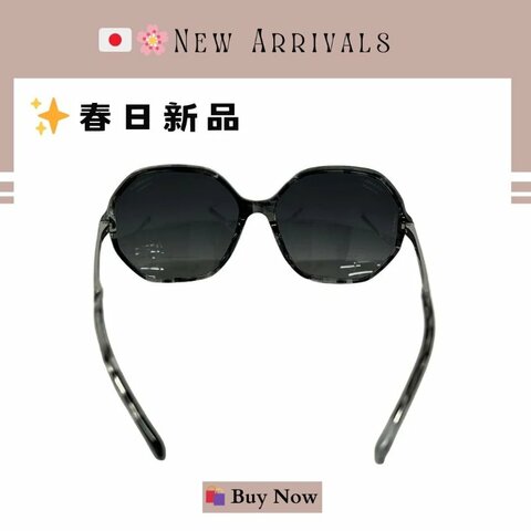 🛍️🎁 26 🔥 4月新品【預訂】🔥💖 ✨CHANEL 經典款 黑色 x 深灰色 x 銀色太陽眼鏡 Chanel Vintage Sunglasses