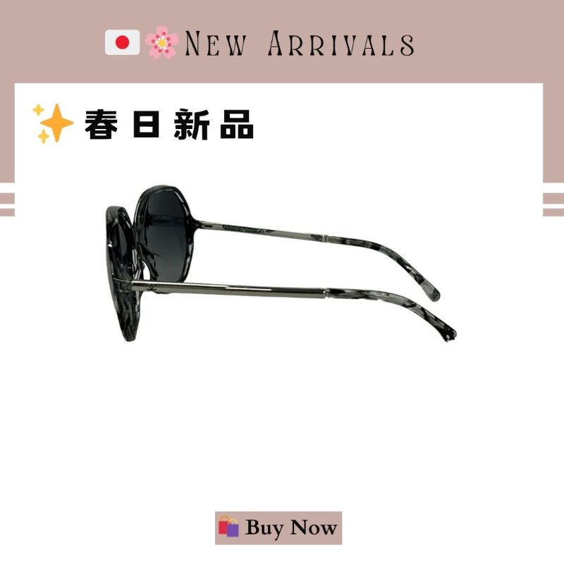 🛍️🎁 26 🔥 4月新品【預訂】🔥💖 ✨CHANEL 經典款 黑色 x 深灰色 x 銀色太陽眼鏡 Chanel Vintage Sunglasses-6