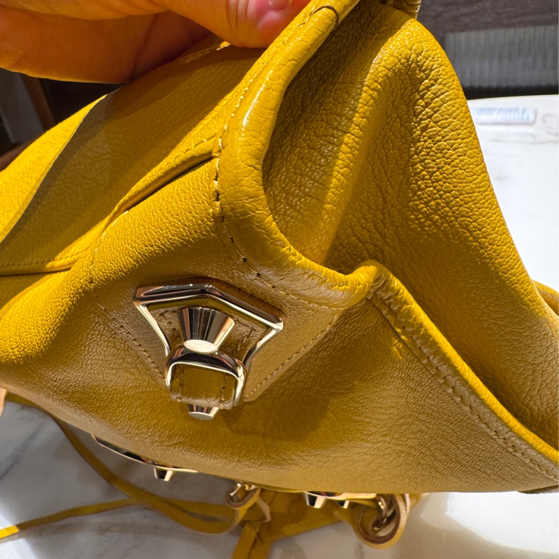 Balenciaga巴黎世家機車包9成新-12