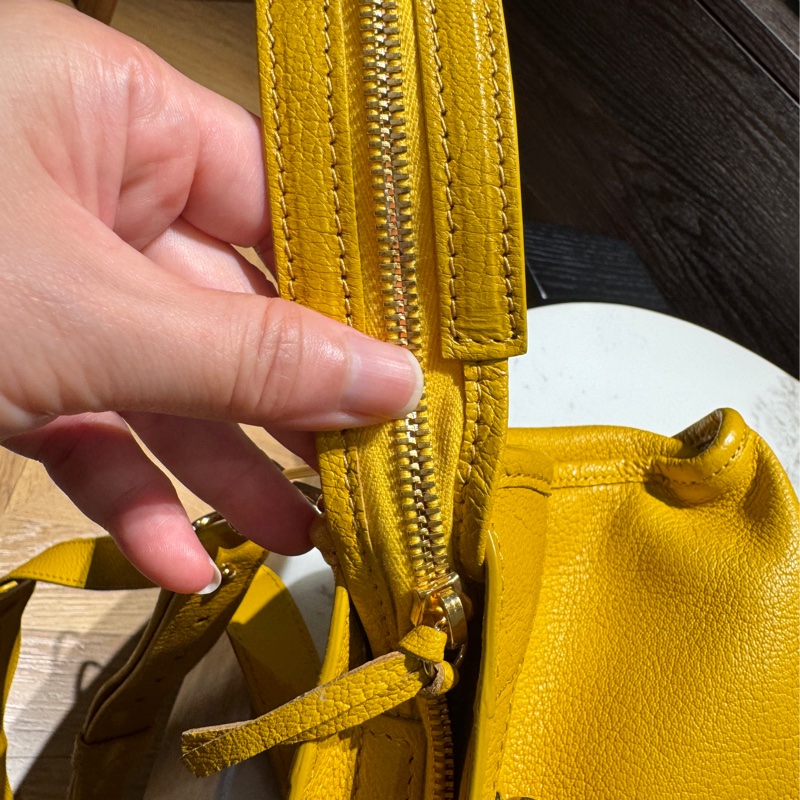 Balenciaga巴黎世家機車包9成新-16