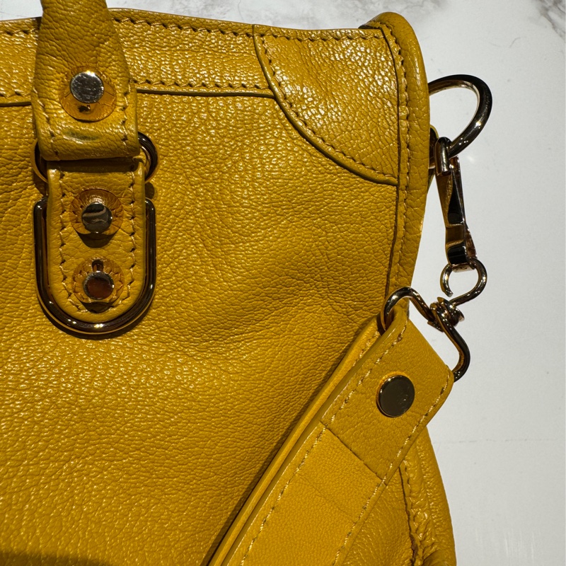 Balenciaga巴黎世家機車包9成新-17