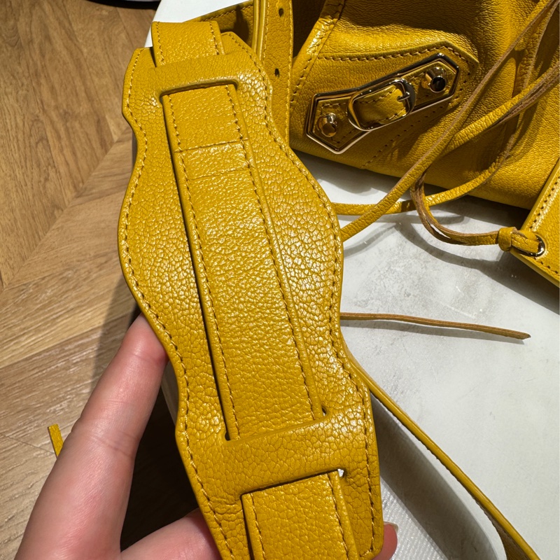 Balenciaga巴黎世家機車包9成新-18