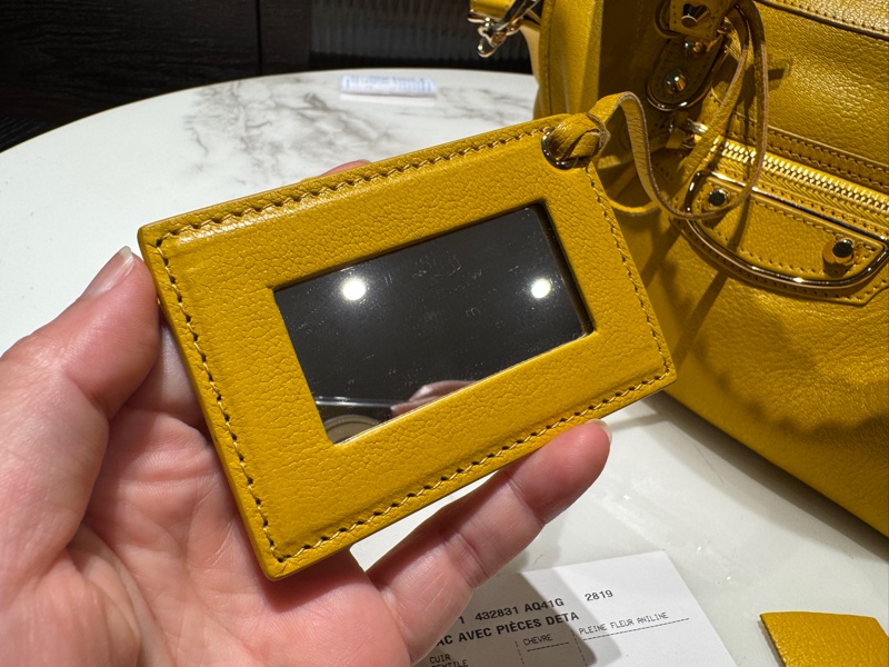 Balenciaga巴黎世家機車包9成新-21