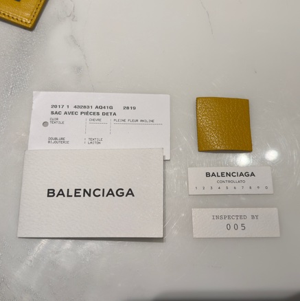 Balenciaga巴黎世家機車包9成新-22